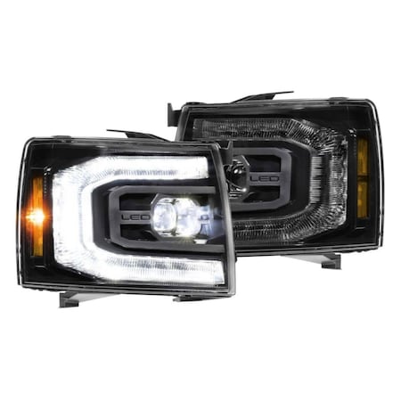 Morimoto XB Projector Headlights for 2007-2013 Silverado MMLLF540-ASM